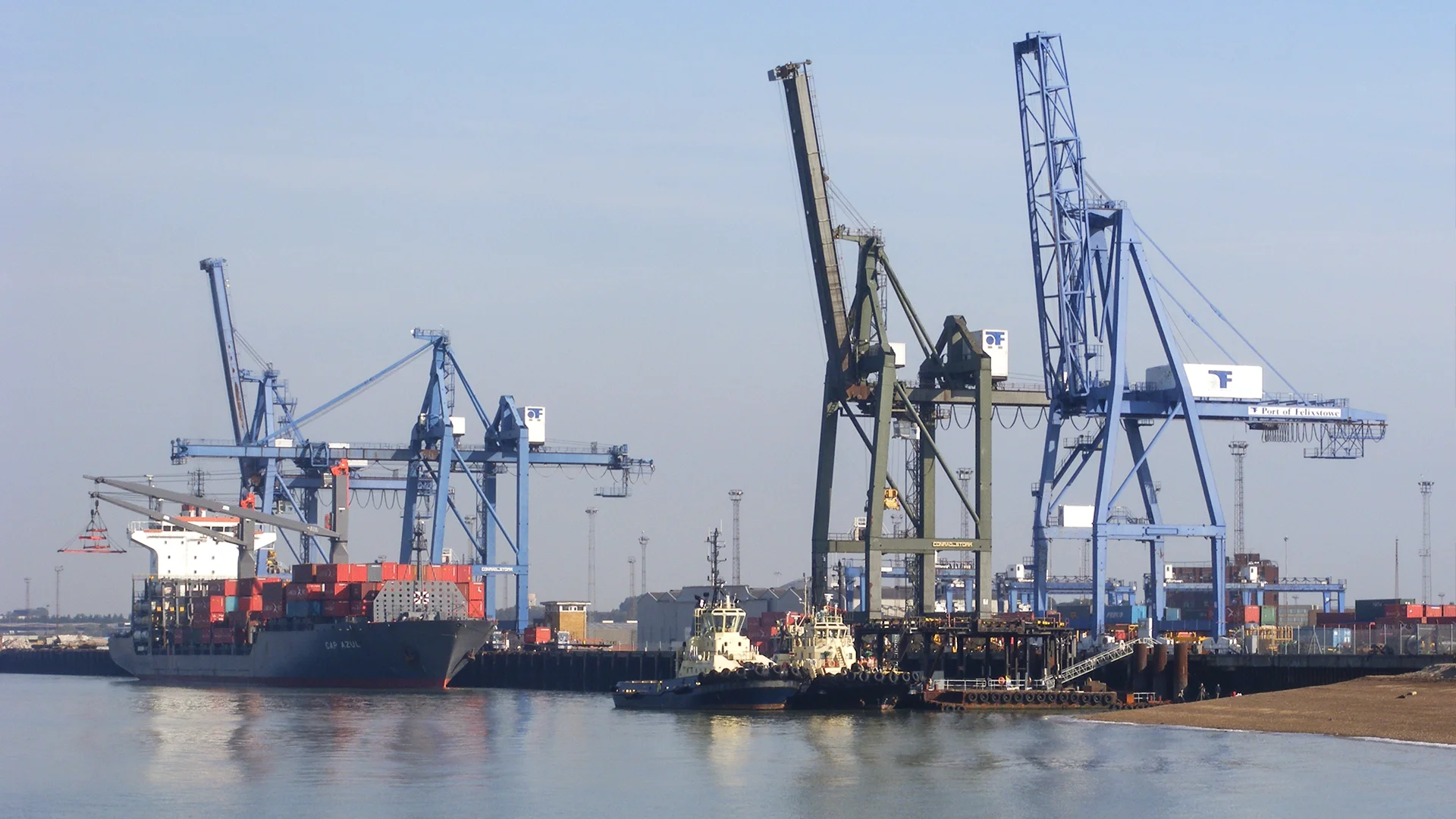 Container Haulage Felixstowe to Leicester